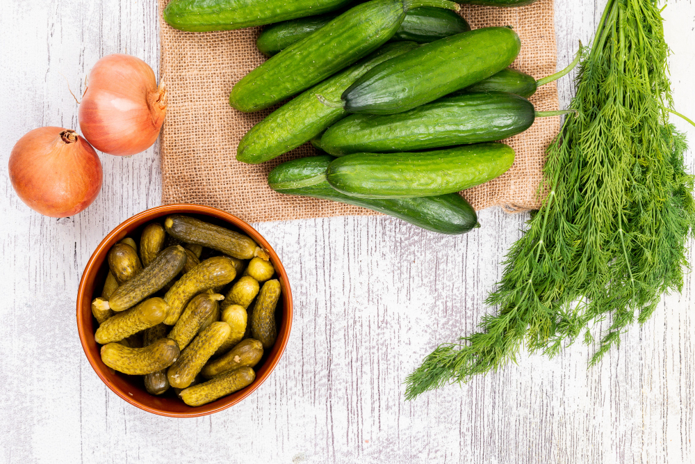 different types of cucumbers