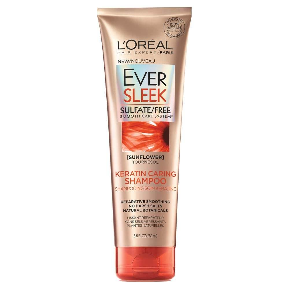 l'oreal sulfate free shampoo for keratin treated hair