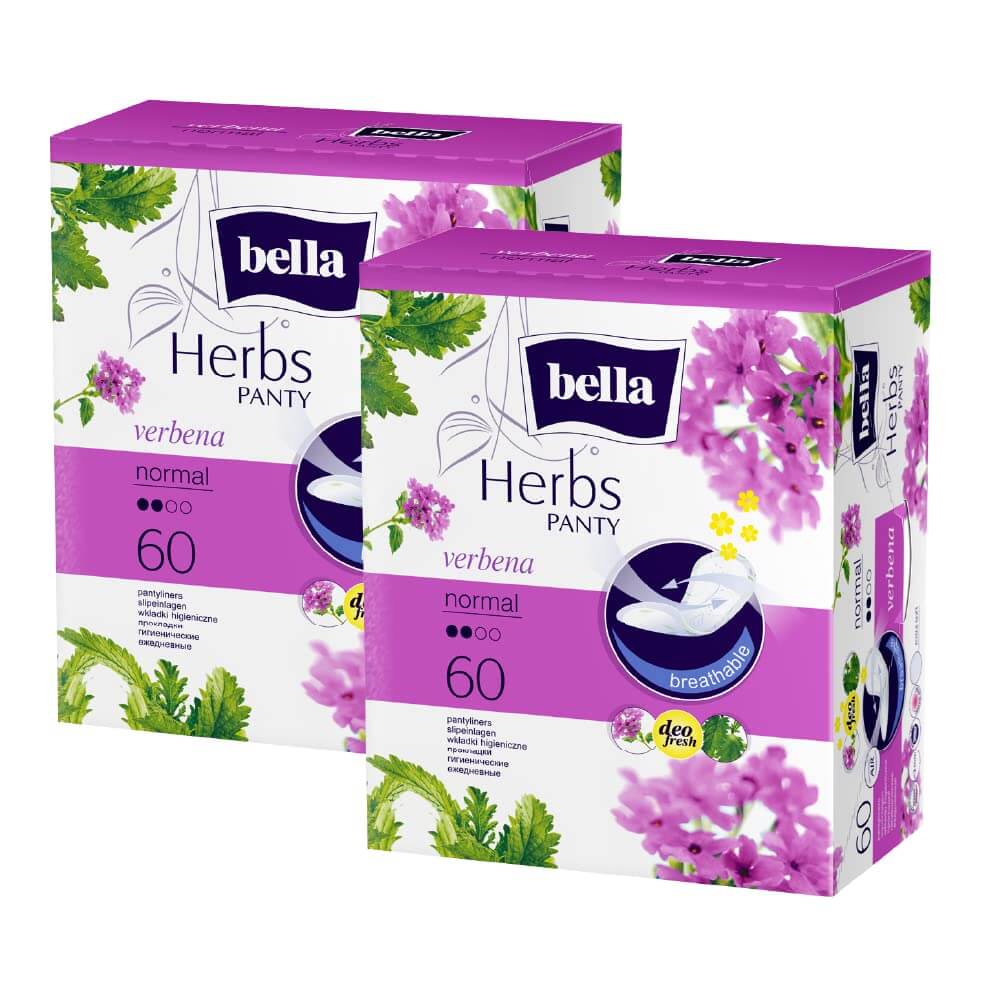 Bella Herbs Panty Liners With Verbena Extracts