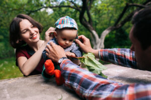 family travels with babies in India